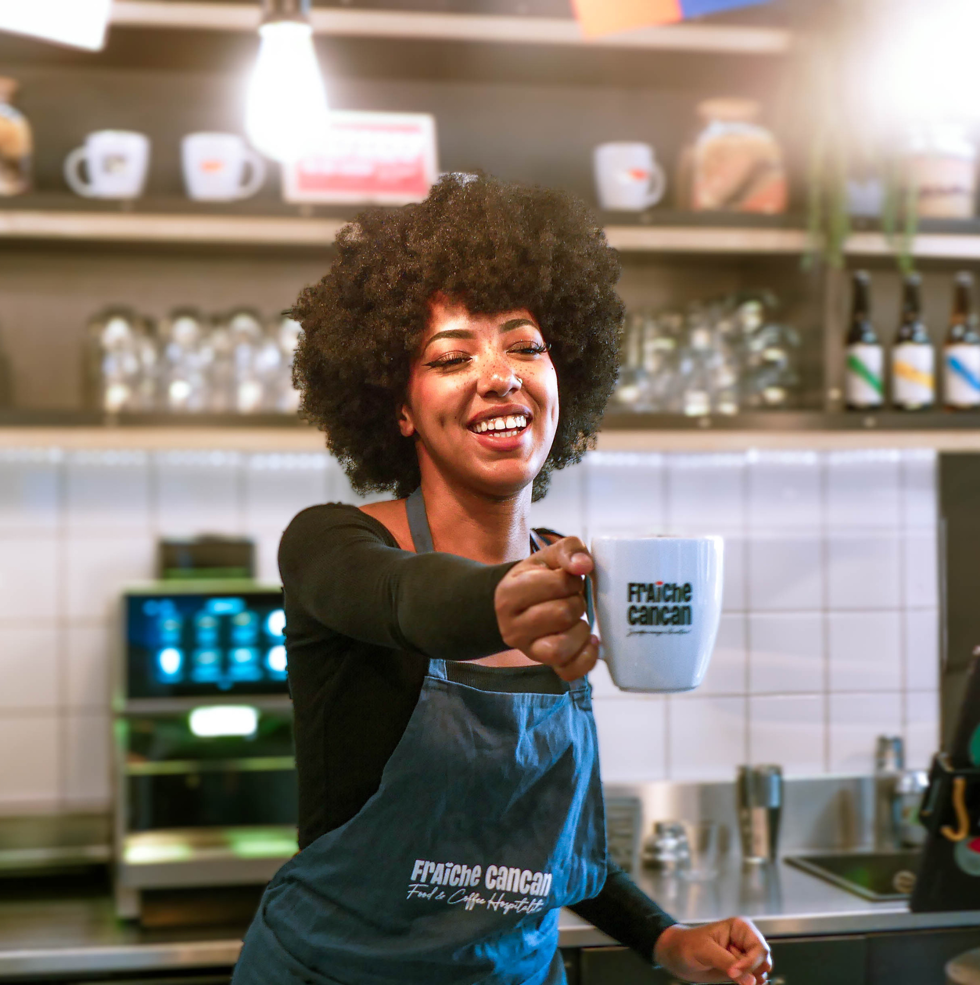 Foodista dédié en cafétéria d'entreprise Fraîche Cancan