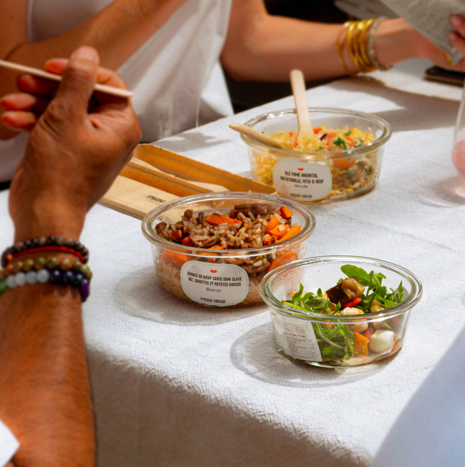 Cafétéria d'entreprise animée par Fraîche Cancan à Paris